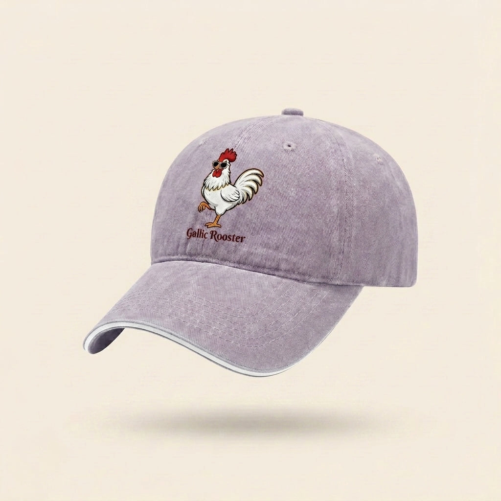 Shades-Wearing Rooster Cap