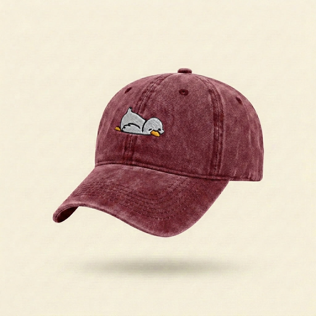 Duck Around Cap - Burgundy