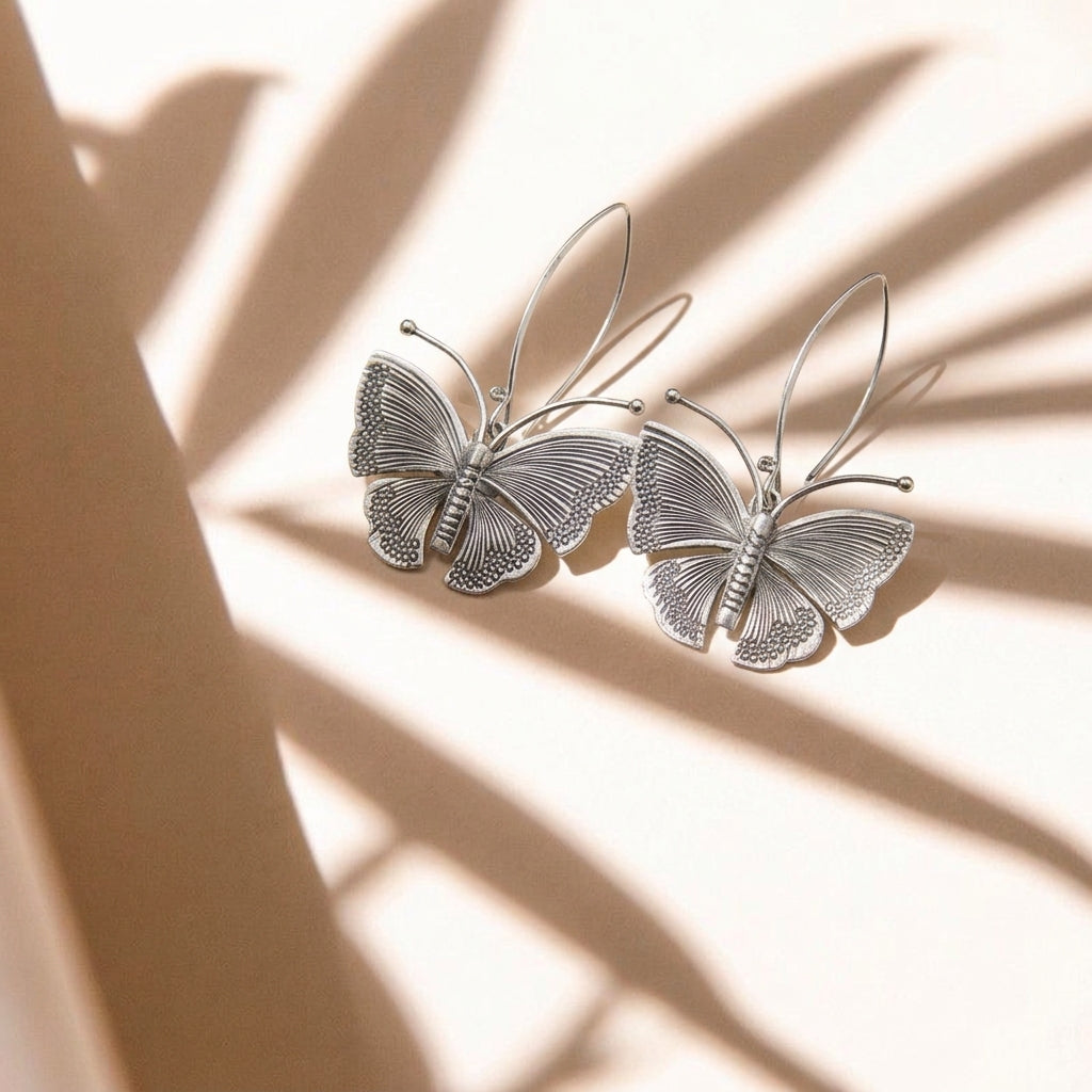 Butterfly Kisses - Silver
