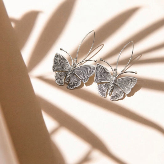 Butterfly Kisses - Silver