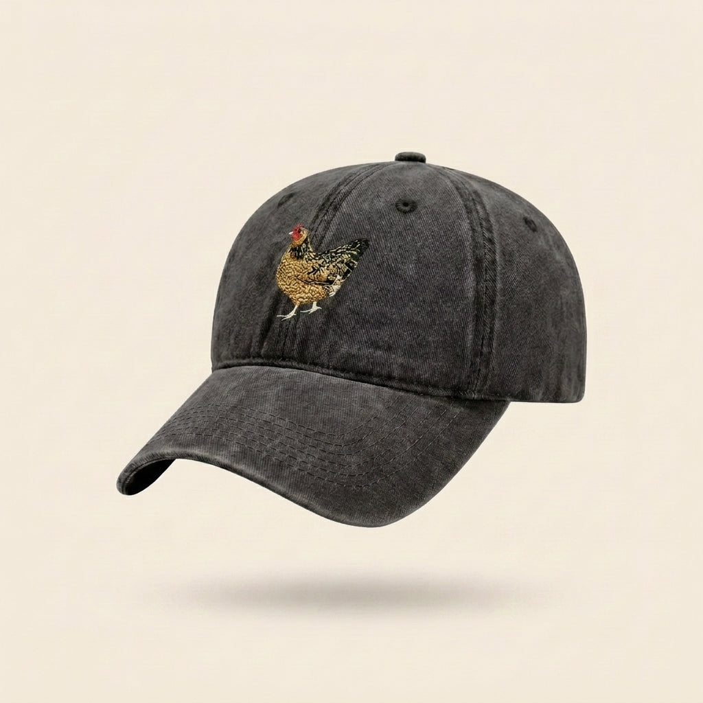 Clucking Brown Hen Cap