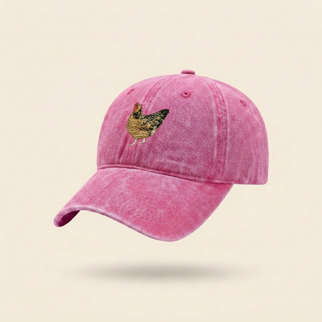Clucking Brown Hen Cap