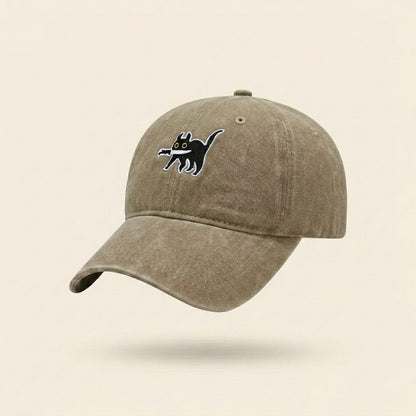 Purrpetrator Cap - Coffee