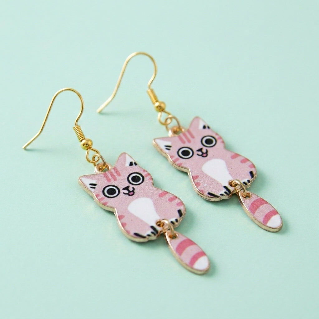 Dangling Purr-fections - Rosy Tabby