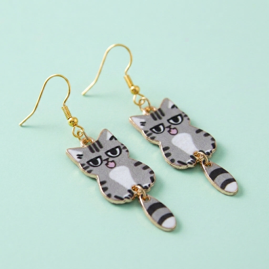 Dangling Purr-fections - Sassy Silver