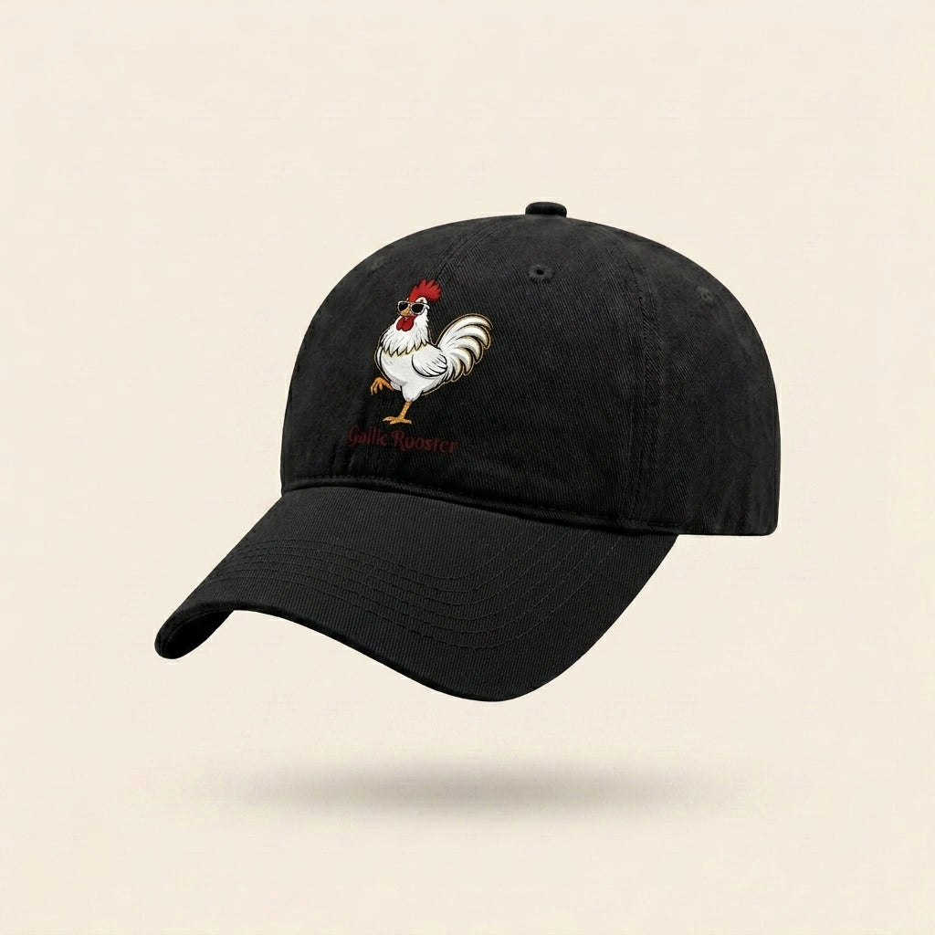 Shades-Wearing Rooster Cap