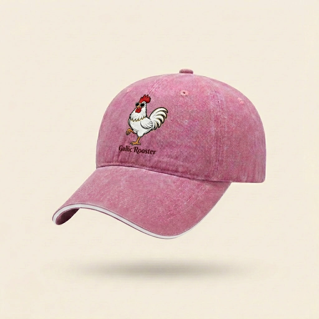 Shades-Wearing Rooster Cap