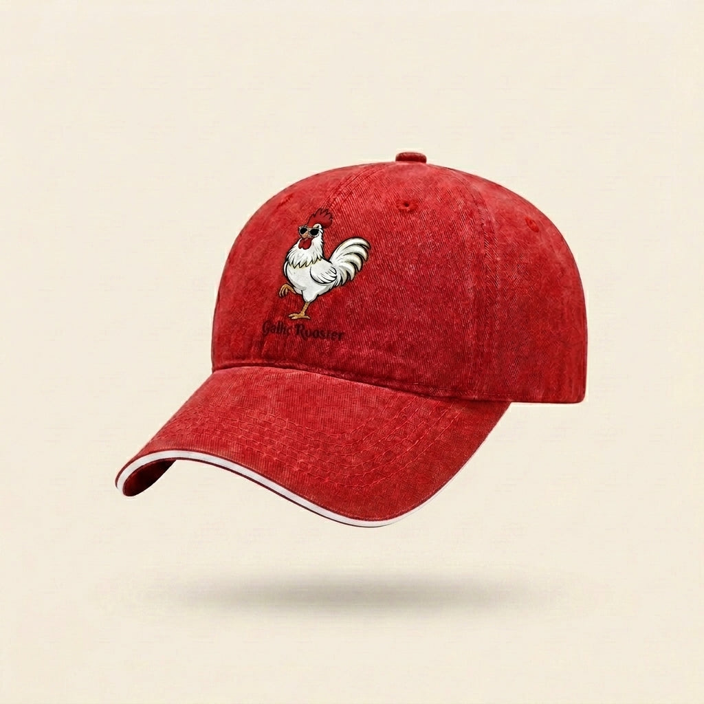Shades-Wearing Rooster Cap
