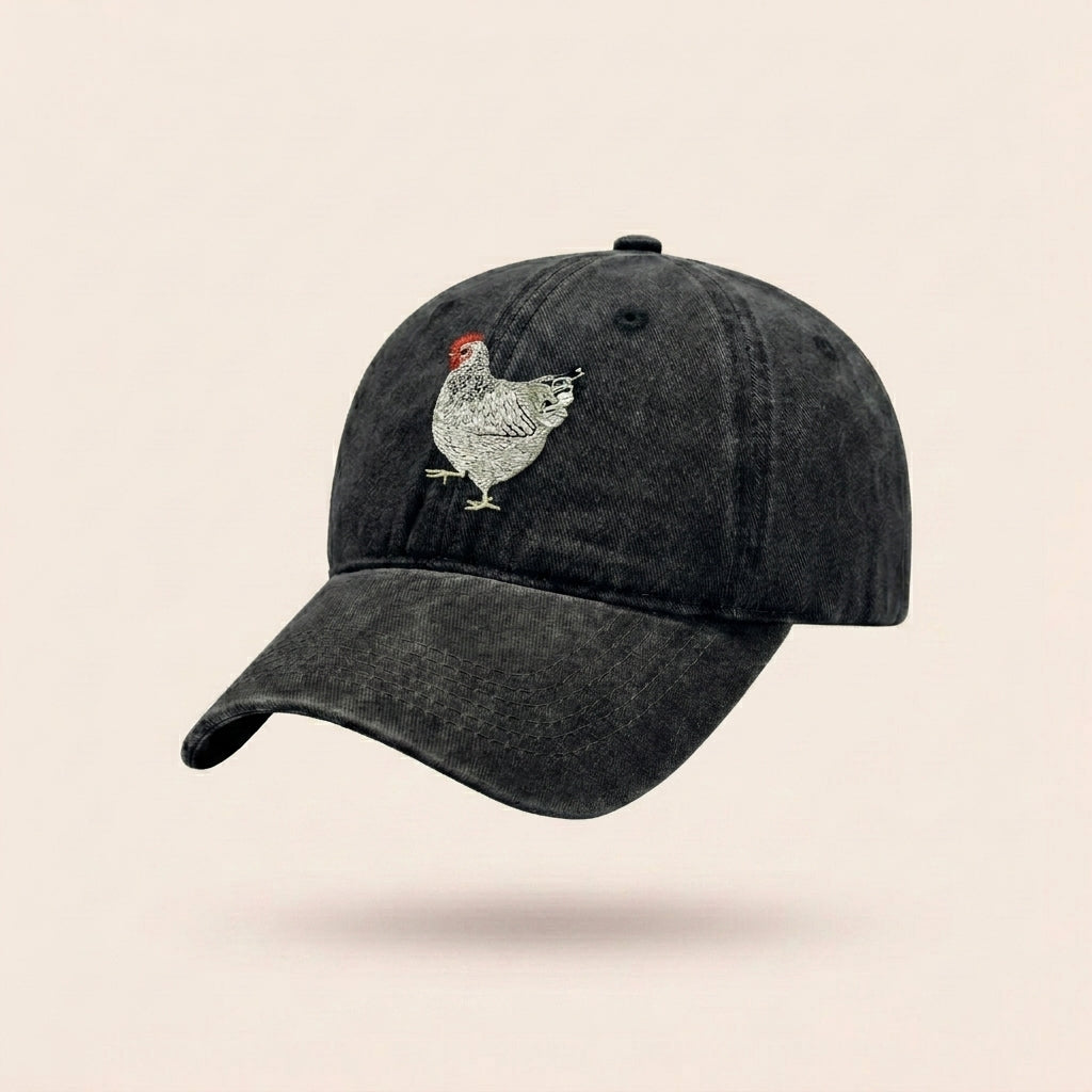 Snowy Hen Cap