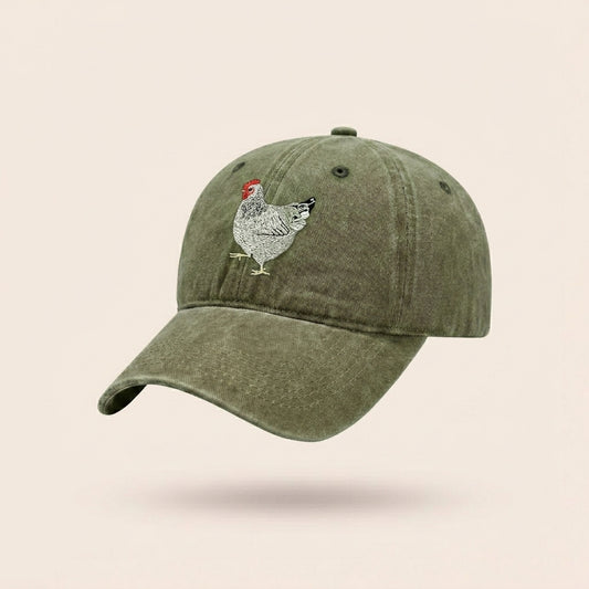 Snowy Hen Cap