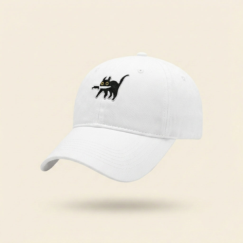 Purrpetrator Cap - White