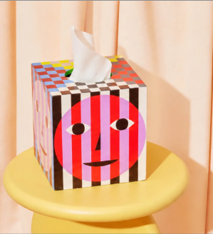 Colorblock Tissue Box